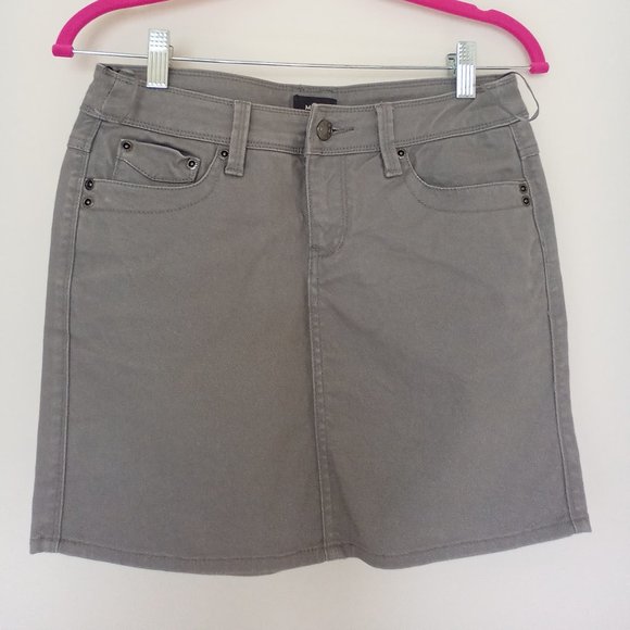 Mexx Grey Denim Mini Skirt, Size S - Picture 1 of 8